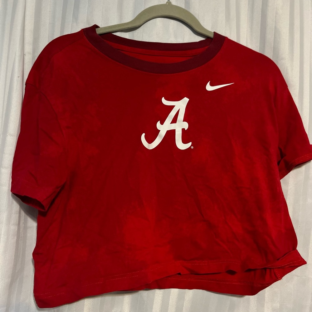 Nike Crimson Alabama Crop Top